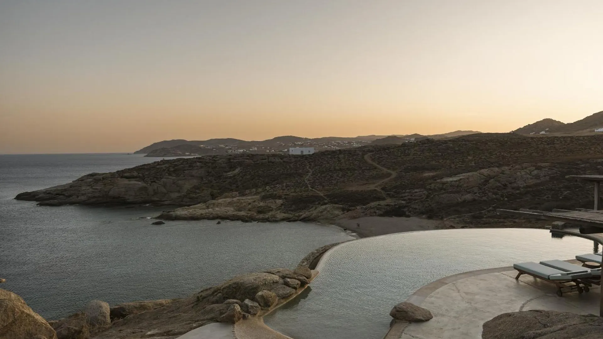 Luxury 5Bdr Retreat In Mykonos Villa Kalafati Grekland