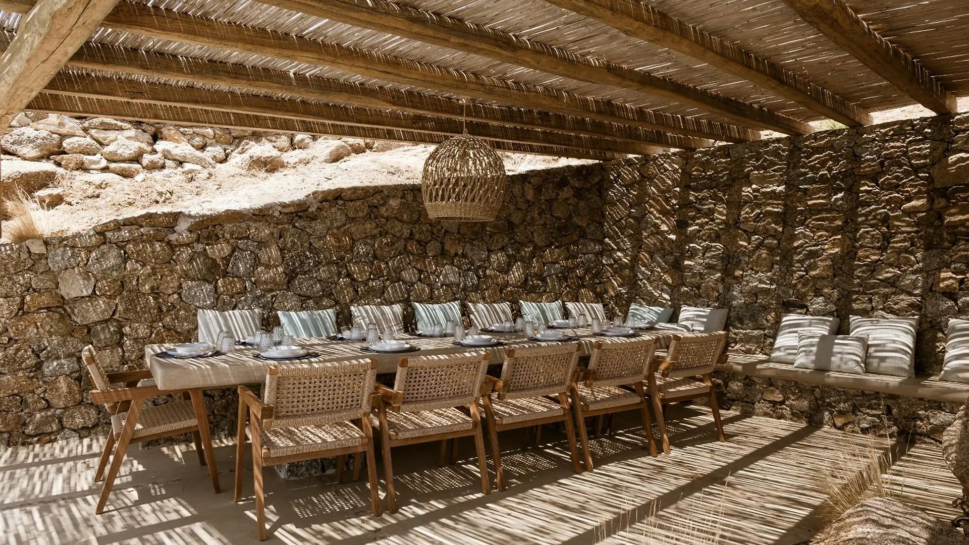 Luxury 5Bdr Retreat In Mykonos Villa Kalafati Grekland